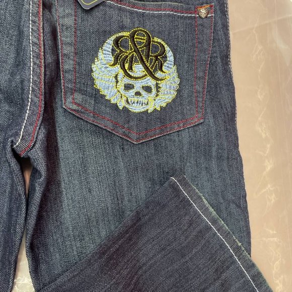 Rock and Republic Dark Wash Bootcut 33 Inseam - Picture 3 of 9